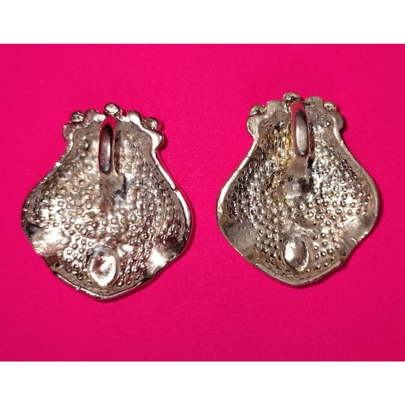 Pendant Set Silver Tone Faux Black Onyx Jewelry Retro Pair Necklace Gift Unique - Picture 9 of 15